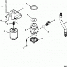 4.3LX  (GEN II) (4 BBL.)    GM 262 V-6 1996 0F601127 THRU 0F802999 Remote oil filter