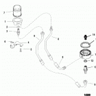 262 MAG (TBI)(GEN+) 0F803800 THRU 0K999999 Remote oil filter(with 860091t adaptor)