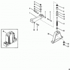 3.0L    GM 181 I/L4  1990-1994 0C856559 THRU 0F353099 Engine mounting(front)