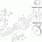 CMD 1.7 MI 120 I/L4 88109041 & Up Crankshaft, pistons, and flywheel