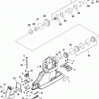 BRAVO X ONE 0W250000 & Up Universal joint and shift components