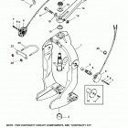 BRAVO TWO 0F730000 THRU 0M100000 Gimbal ring and steering lever