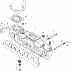 3.0L    GM 181 I/L4 1A020544 & Up Intake   /   exhaust manifold