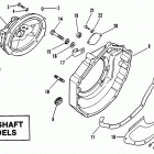 140     GM 181 I/L4  1982-1986 6229718 THRU 0B450800 Drive shaft extension components (m0066-j15)