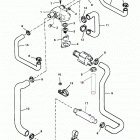 350 MAG. BRAVO MPI(GEN+)    GM 350 V-8 1996 0F602000 THRU 0K001500 Thermostat housing (standard cooling)