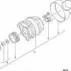 3.0L TDI 225 V6 CEZ000201 & Up Генератор