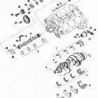 4.3L MPI  ALPHA/BRAVO 1A030370 THRU 1A063239 Cylinder block, camshaft , crankshaft and balances...