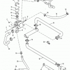 502 MAG. BRAVO GM 502 V-8 1990-1992 0C878221 THRU 0D824588 Thermostat housing (standard cooling)