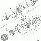 CMD 2.8 EI 165 88005001 THRU 88005167 Alternator(mando)
