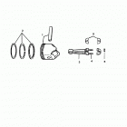 5.7L EFI  GM 350 V-8  1999-2001 0L325977 THRU 0M299999 Pistons and connecting rods