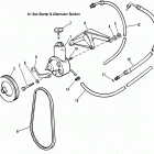 454 MAG. ALPHA GM 454 V-8 1986-1988 0A631894 THRU 0B785148 Power steering components