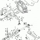 5.0L CARB ALPHA/BRAVO 0M600000 THRU 0W300009 Jackshaft components