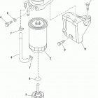 CMD 1.7 MI 120 I/L4 88109041 & Up Fuel filter and bracket