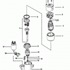 502 MAG. BRAVO (GEN. V)     GM 502 V-8 1992-1993 0D824589 THRU 0F114528 Starter motor 2, 7  /  8