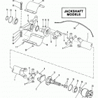140     GM 181 I/L4  1982-1986 6229718 THRU 0B450800 Drive shaft extension components (m0065-j15)