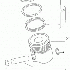 2.5L SDI 75 I5 ANF001003 & Up Поршни