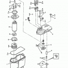 350 MAG. BRAVO MPI(GEN+)    GM 350 V-8 1996 0F602000 THRU 0K001500 Vapor separator tank