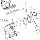 8.2L Mag EC (H.O. Model) 2A051742 & Up Exhaust manifold and elbow