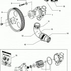 CMD QSD 2.8 ES 220 88300000 & Up Water pump , jabsco