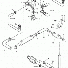 7.4LX BRAVO (MPI)(GEN. V)   GM 454 V-8 1996 0F602010 THRU 0F801999 Thermostat housing(standard cooling)