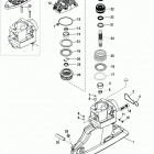 BRAVO XR THREE 0W240000 & Up Driveshaft housing and drive gears