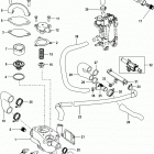 3.0L MPI EC 1A072812 & Up Standard cooling system, raw water with power stee...