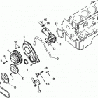 3.0L MPI EC 1A072812 & Up Cylinder block, front cover and circulating pump