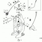 BRAVO X ONE 0W250000 & Up Gimbal ring and steering lever