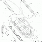 350 MAG. BRAVO MPI(GEN+)    GM 350 V-8 1997 0K001501 AND UP Intake manifold and fuel rails