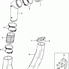377 MAG MPI BRAVO EC 1A611928 THRU 1A623184 Exhaust system components