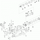 BRAVO XZ ONE 0L914990 THRU 0M999999 Universal joint and shifter components(xr  /  xz-d...