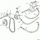 4.3LX  (GEN II) (4 BBL.)    GM 262 V-6 1992-1993 0D714370 THRU 0F001219 Power steering components