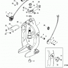 BRAVO XR THREE 0W240000 & Up Gimbal ring and steering lever