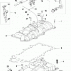 377 MAG MPI BRAVO EC 1A611928 THRU 1A623184 Intake manifold and fuel rail