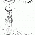 5.0L EFI     GM 305 V-8  1998 0L012052 THRU 0L339999 Дросель