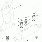 377 MAG MPI BRAVO EC 1A611928 THRU 1A623184 Axius steering components, oil cooler and bracket