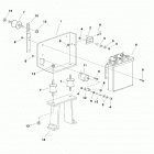CMD 2.8 EI 165 88005001 THRU 88005167 Control unit and bracket