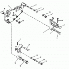 5.7L BRAVO EFI (TBI)   GM 350 V-8 1995 0F225560 THRU 0F752399 Shift bracket (bravo)