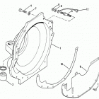 140     GM 181 I/L4  1982-1986 6229718 THRU 0B450800 Flywheel housing
