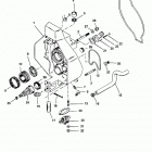 BRAVO TWO 0F730000 THRU 0M100000 Gimbal housing