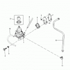 175  (2 BBL.)   GM 262 V-6  1987 0B527955 THRU 0B773242 Fuel pump and fuel filter