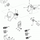 CMD 4.2 MS 200 88020200 THRU 88030000 Turbocharger and exhaust elbow