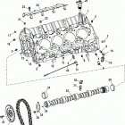 8.2L Mag EC (Base Model) 2A051742 THRU 2A051742 Cylinder block and camshaft