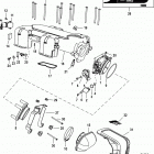 8.2L Mag EC (H.O. Model) 2A051742 & Up Throttle body, mechanical throttle-shift