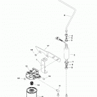 4.3LH  (GEN +) (4 BBL.)    GM 262 V-6 1998 0L010044 THRU 0M614999 Fuel pump and fuel filter