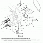 BRAVO THREE 0M100001 THRU 0W249999 Gimbal housing