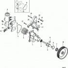 4.3L MPI ALPHA/BRAVO EC 1A637496 & Up Sea water pump assembly