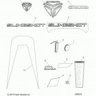 T16AAS/AAP SLINGSHOT ALL OPTIONS Body, emblems and reflectors