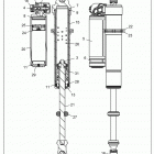 Z16VDE92NH RZR XP TURBO, MD Передний аммортизатор
