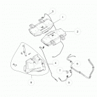 Z16VDE92AE/AH/AV/AS/AW/N8 RZR XP TURBO Accessory, stereo  /  subwufr